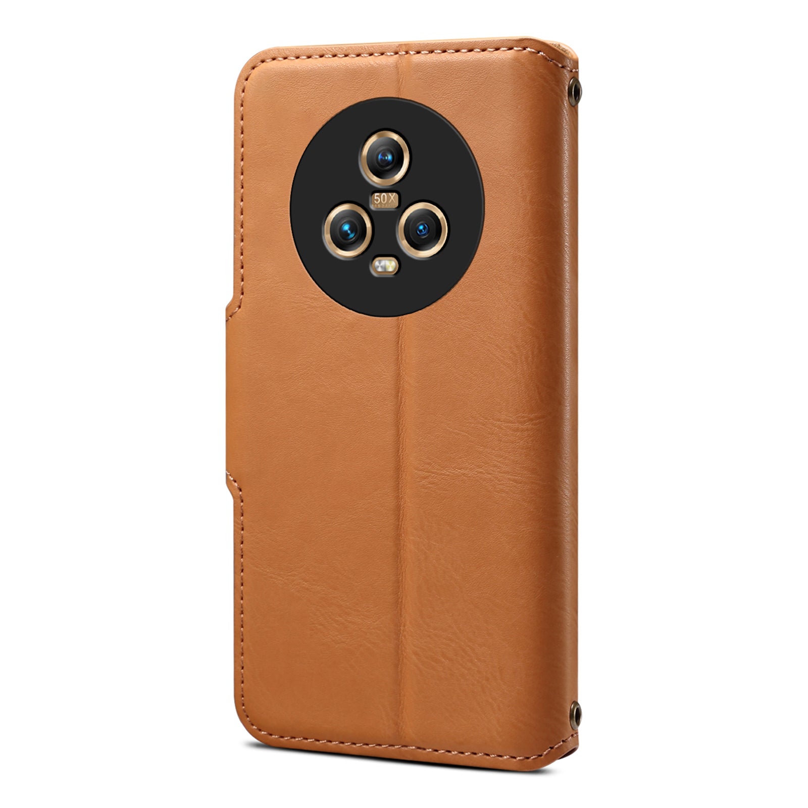 DENIOR For Honor Magic5 Case Wallet Leather Phone Cover Magnetic Button Closure DENIOR For Honor Magic5 Case Wallet Leather Phone Cover Magnetic Button Closure